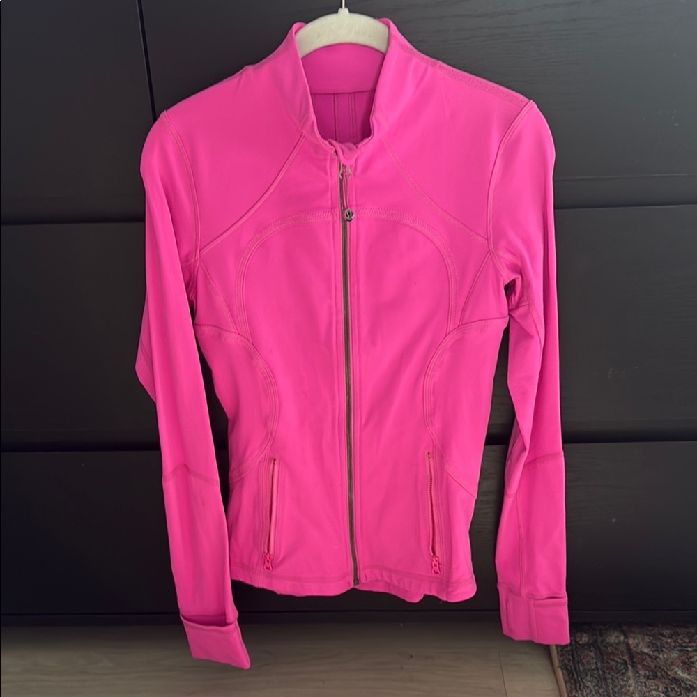 lululemon athletica Pink Bomber Jacket